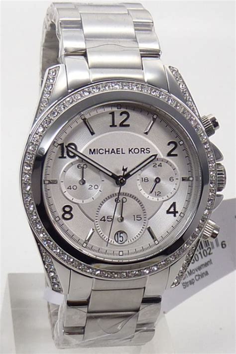 michael kors uhr silber|michael kors damenuhrn.